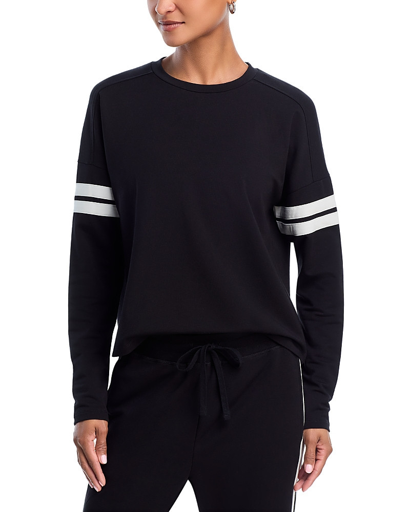 Aqua Stripe Sleeve Sweatshirt - Exclusive | Bloomingdale's (US)