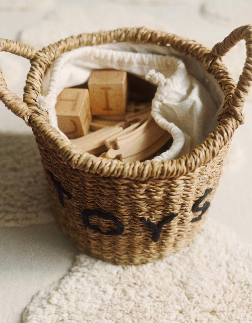 Toy storage basket 🧺 Perfect for blocks, legos, cars etc. 

#toys #basket #nursery #kids #home

#LTKmomlife #LTKHome #LTKKids