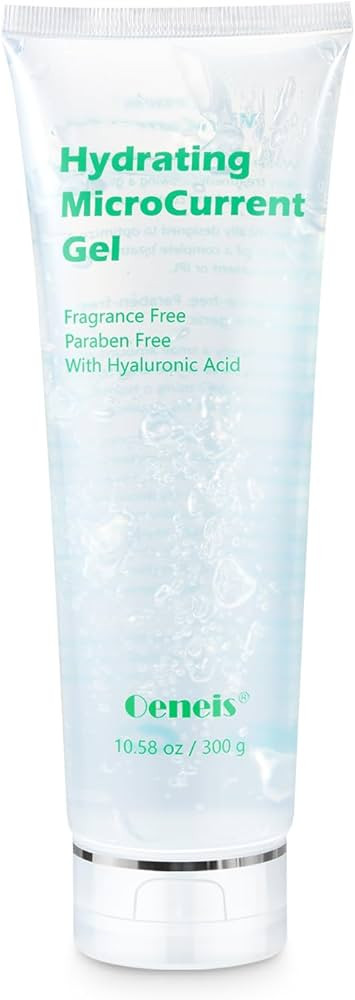 Oeneis Hydrating Microcurrent Conductive Gel, Fragrance-Free, Paraben-Free, Gel Primer with Hyalu... | Amazon (US)