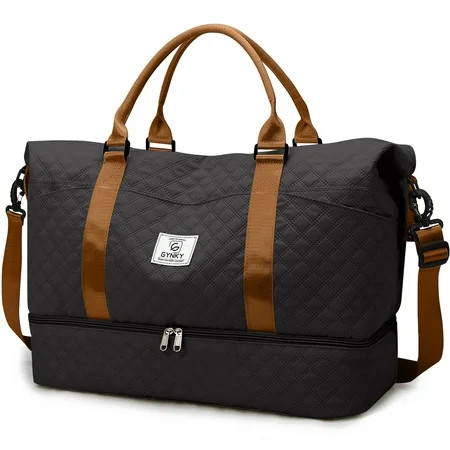 Gynky Travel Duffle Bag Weekender Bags for Women with Shoe Compartment Carry on Overnight Bag Gym Duffel Bag with Wet Pocket Hospital Bags for Labor and Delivery | Walmart (US)
