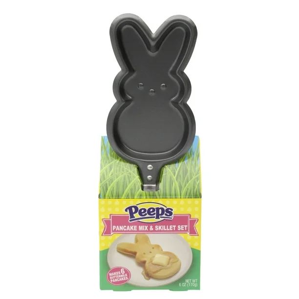 Frankford's PEEPS Bunny Pancake Mix & Skillet Set 6 ounces - Walmart.com | Walmart (US)