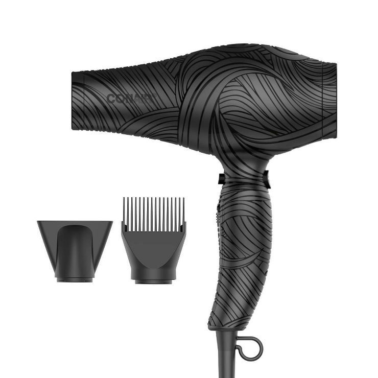 Conair The Curl Collective Ceramic Ionic Hair Dryer - Black | Target