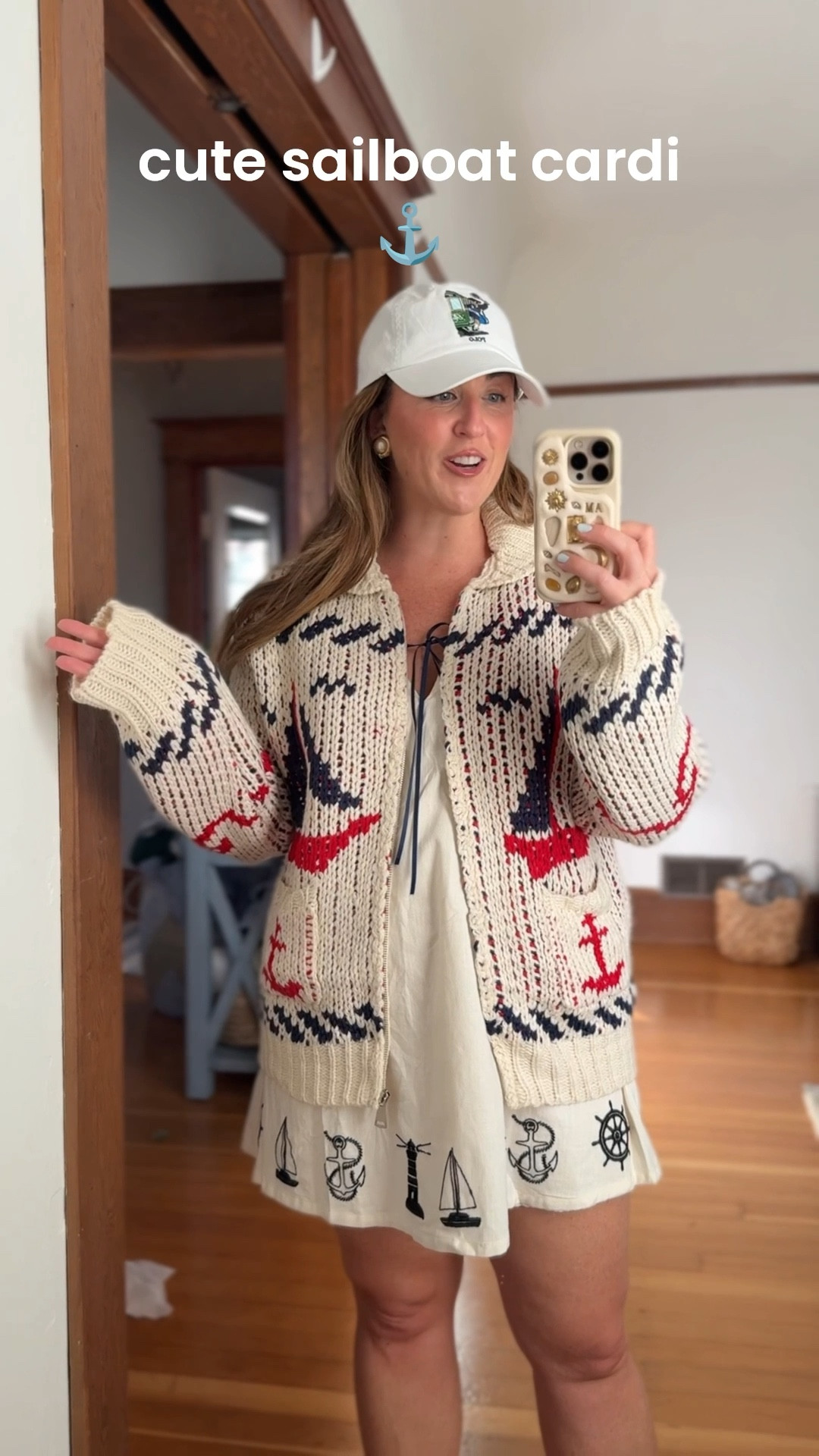 The cutest sailboat cardigan sweater

Coastal style, nautical style, coastal grandmother style, sweaters, cute sweaters



#LTKMidsize #LTKSeasonal #LTKOver40