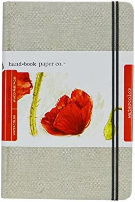 Travelogue Artist Watercolor Journal, Large Portrait, 8-1/4 x 5-1/2, 95lb / 200 gsm | Amazon (US)