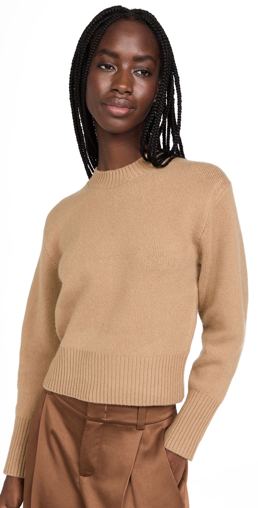 Wide Sleeve Crew Neck Sweater | Shopbop