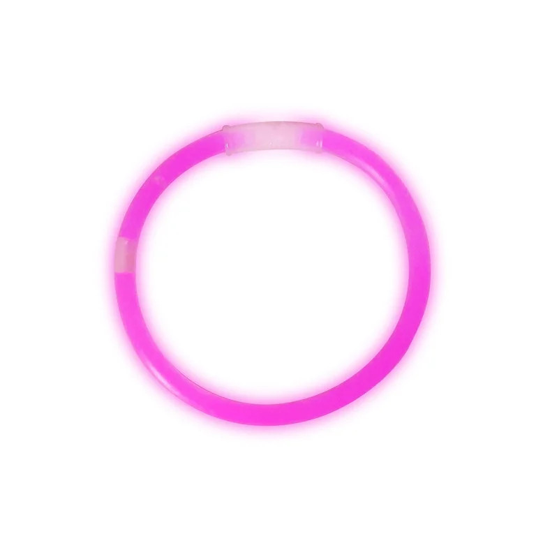 Way to Celebrate! Multicolor Glow Bracelets Party Favors, 8ct, 2.37in. x 10.51in. x 0.25in., 46g | Walmart (US)