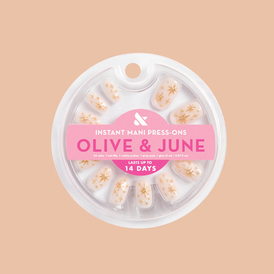 Confetti Sparkle - Press-On | Short | Round | Olive & June