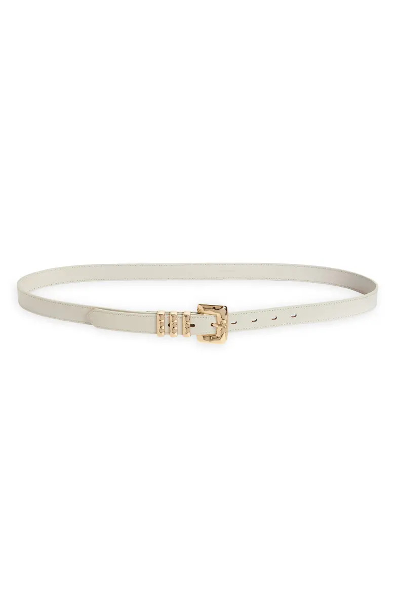 Molten Buckle Leather Belt | Nordstrom