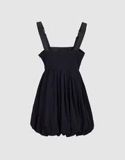 Buckle Ruched Voluminous Dress (PRE-ORDER) | Urban Revivo