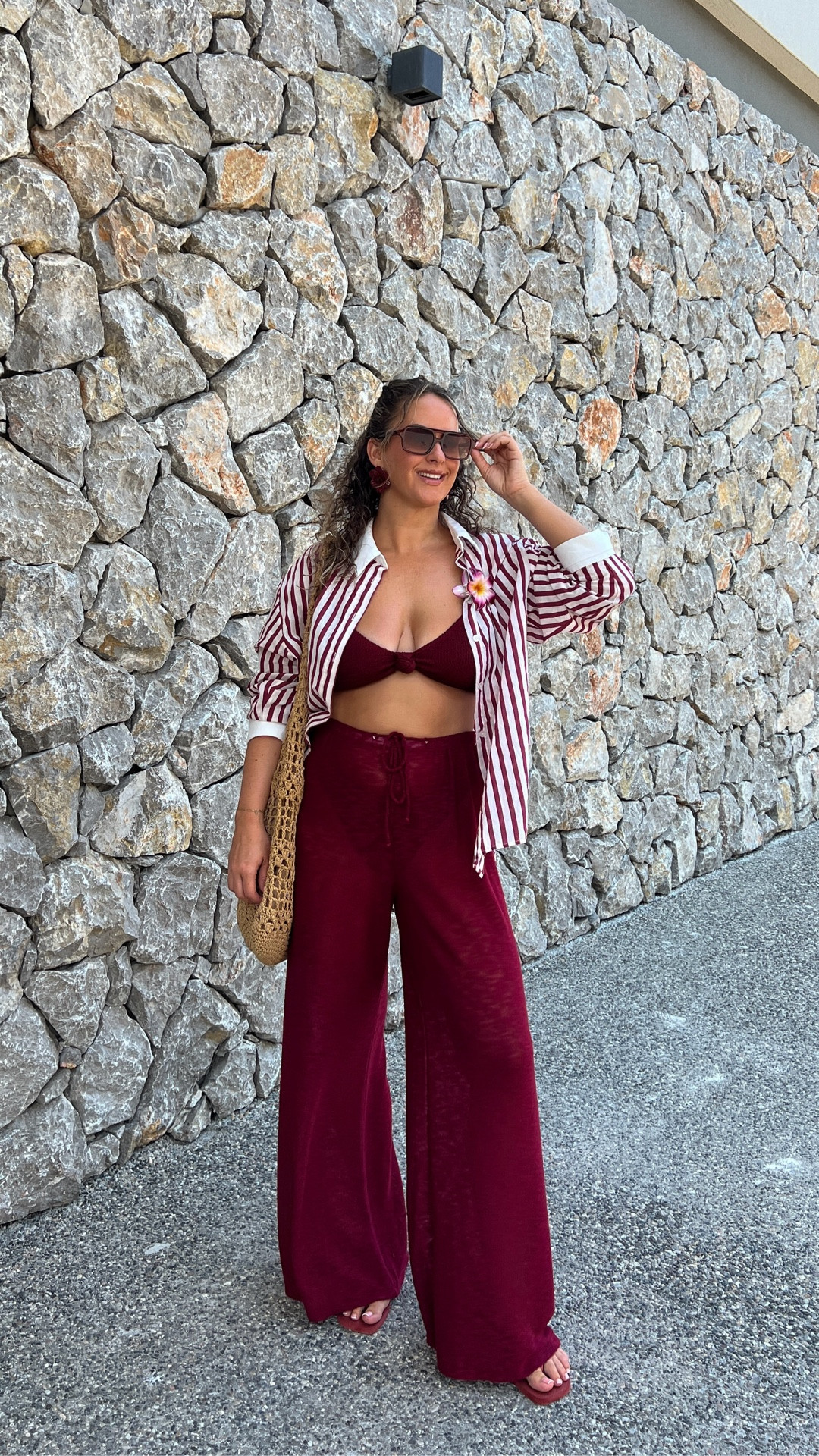 7 days of daytime holiday outfits - starting with day 1 👙🌺

I’m a UK SIZE 10, 5ft4 and a 32E bust and I’m wearing the following sizes;
Bikini top - size 12
Bikini bottoms - size 10
Trousers - small
Shirt is from Primark and it’s a XL

I’ve also linked loads of alternatives so you can recreate this look! 

Holiday outfits, euro summer, summer outfits, midsize swimwear, fuller bust swimwear, bikini, beach outfit, pool outfit

#LTKstyletip #LTKsummer #LTKswimwear