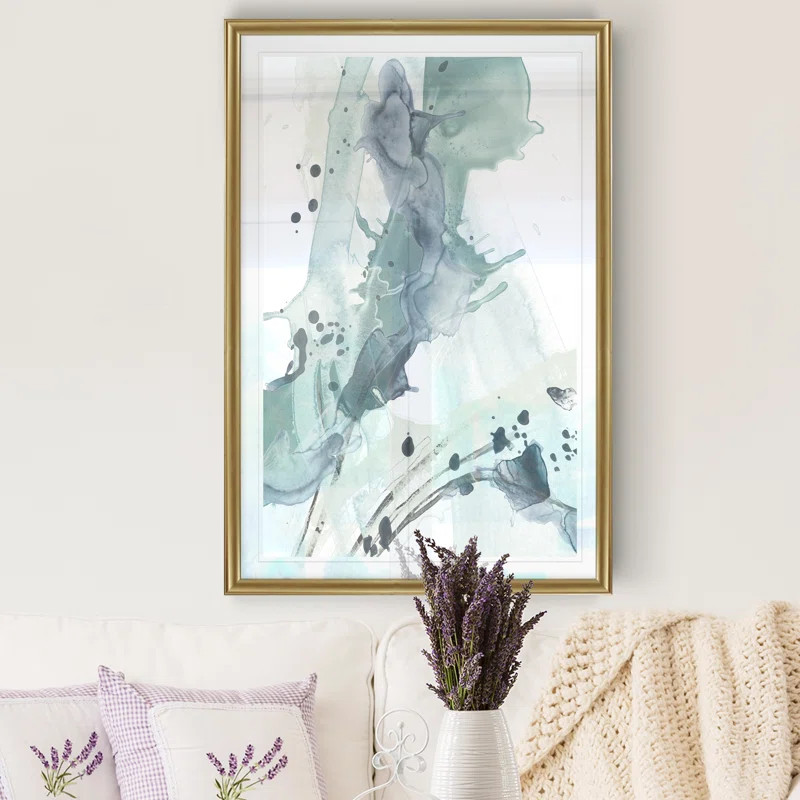 Lieven Deep Splash I On Canvas Print | Wayfair North America