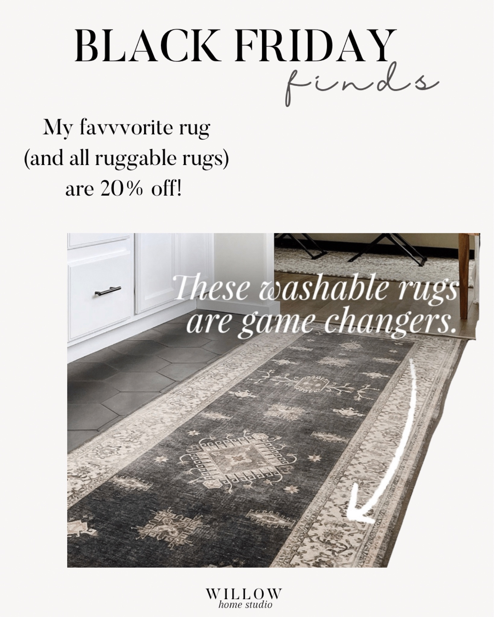 My favorite rug is on sale!


Black Friday deals, rugs, ruggable, verena dark wood rug

#LTKCyberweek #LTKsalealert #LTKhome