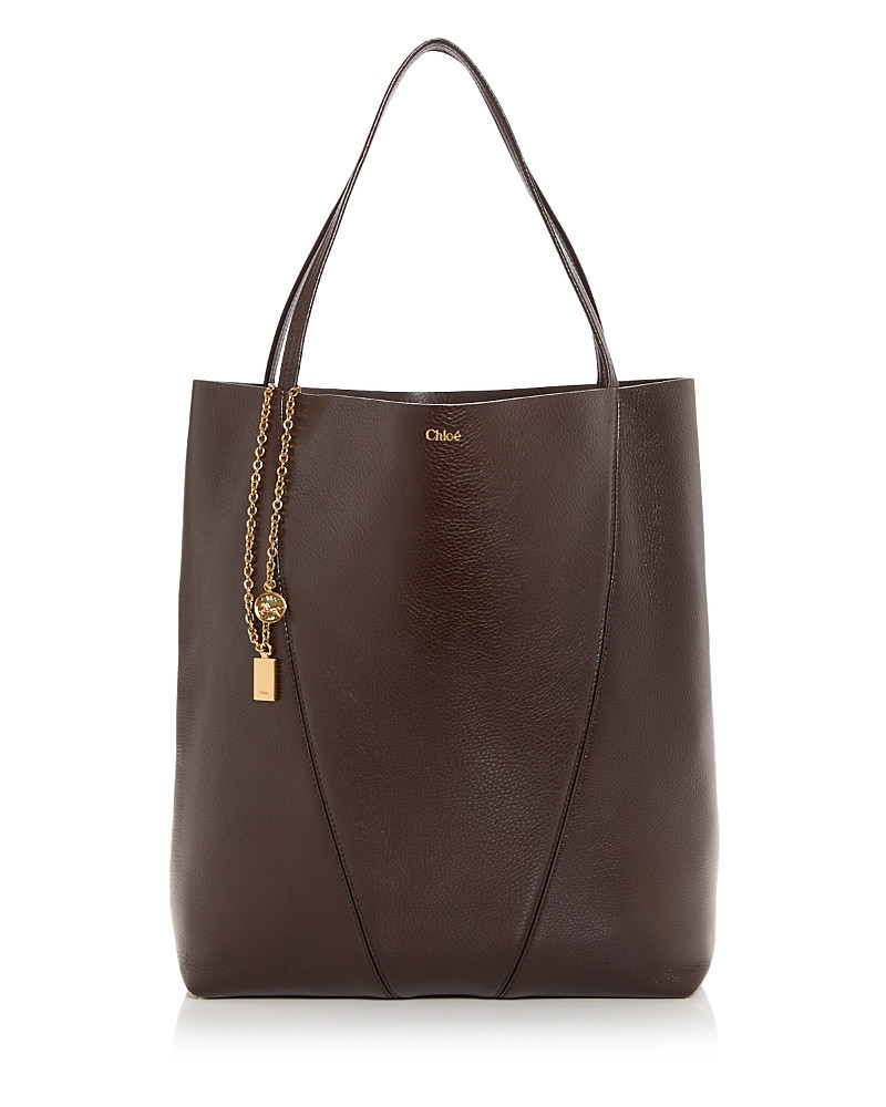 Chloe Spin Large Leather Tote | Bloomingdale's (US)