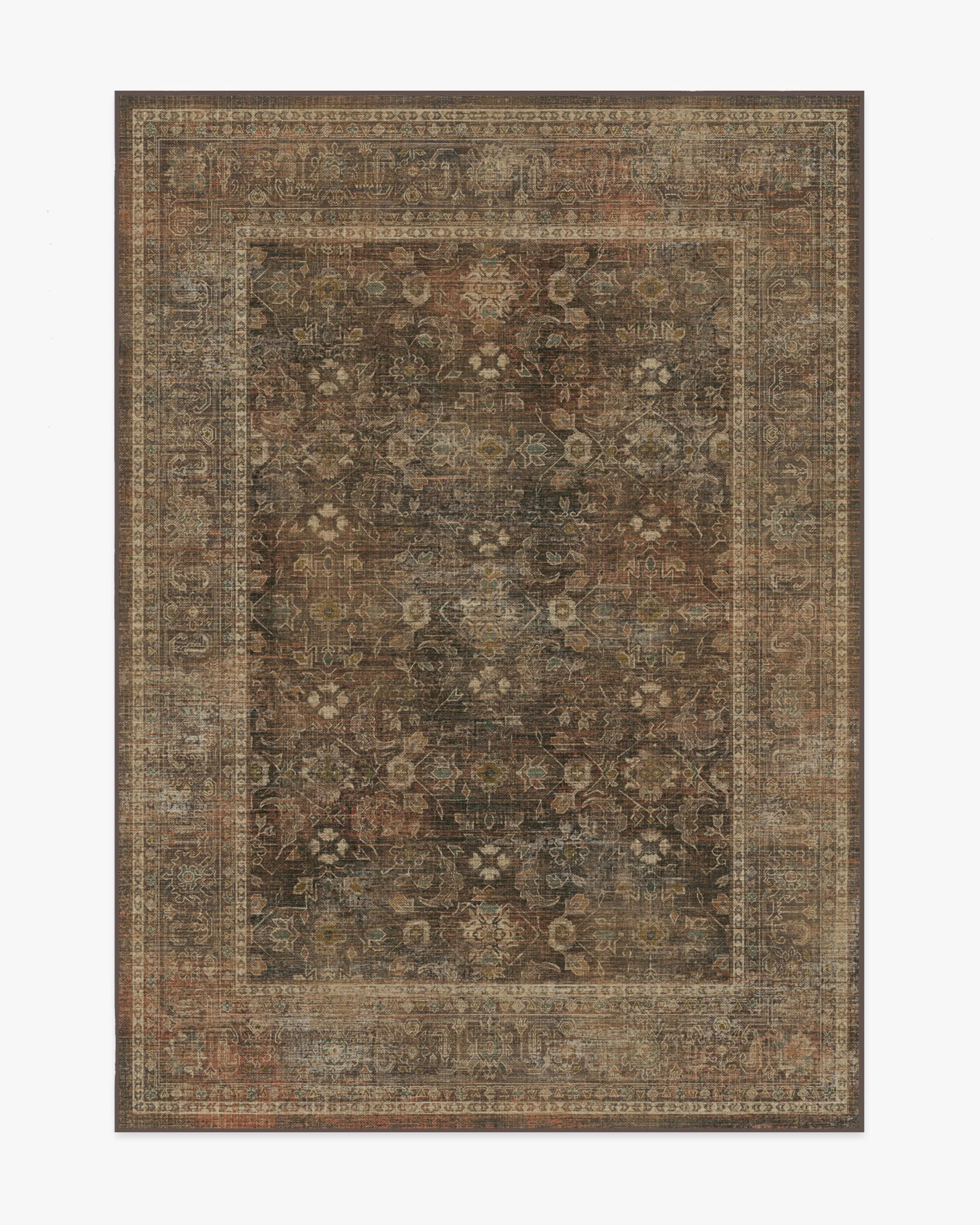 Ophelia Bronze Multicolor Rug | Ruggable