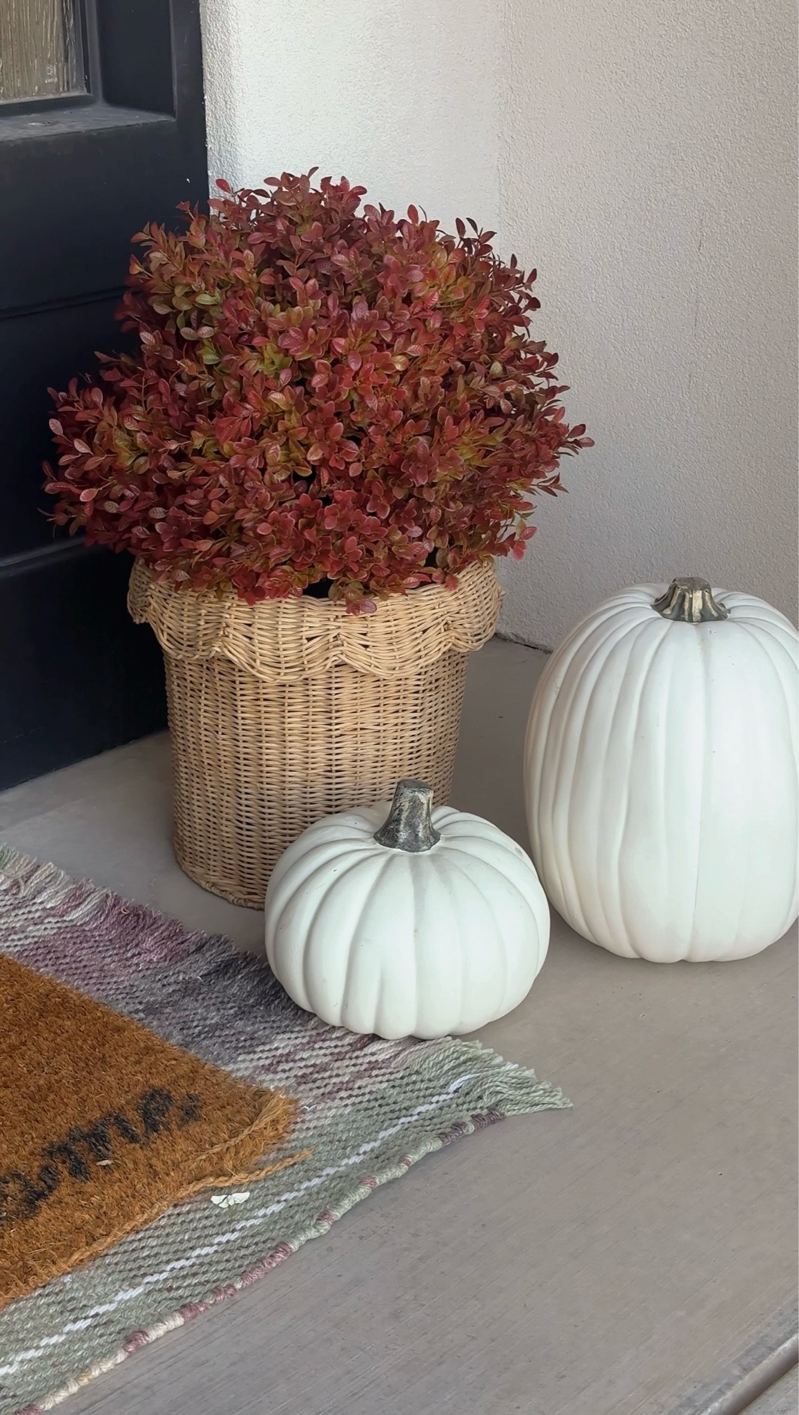 Faux Amazon fall boxwoods that are such good quality! 🍂 fall decor, Amazon fall decor, Amazon fall home decor, porch decor, fall porch refresh

#LTKHome #LTKSeasonal