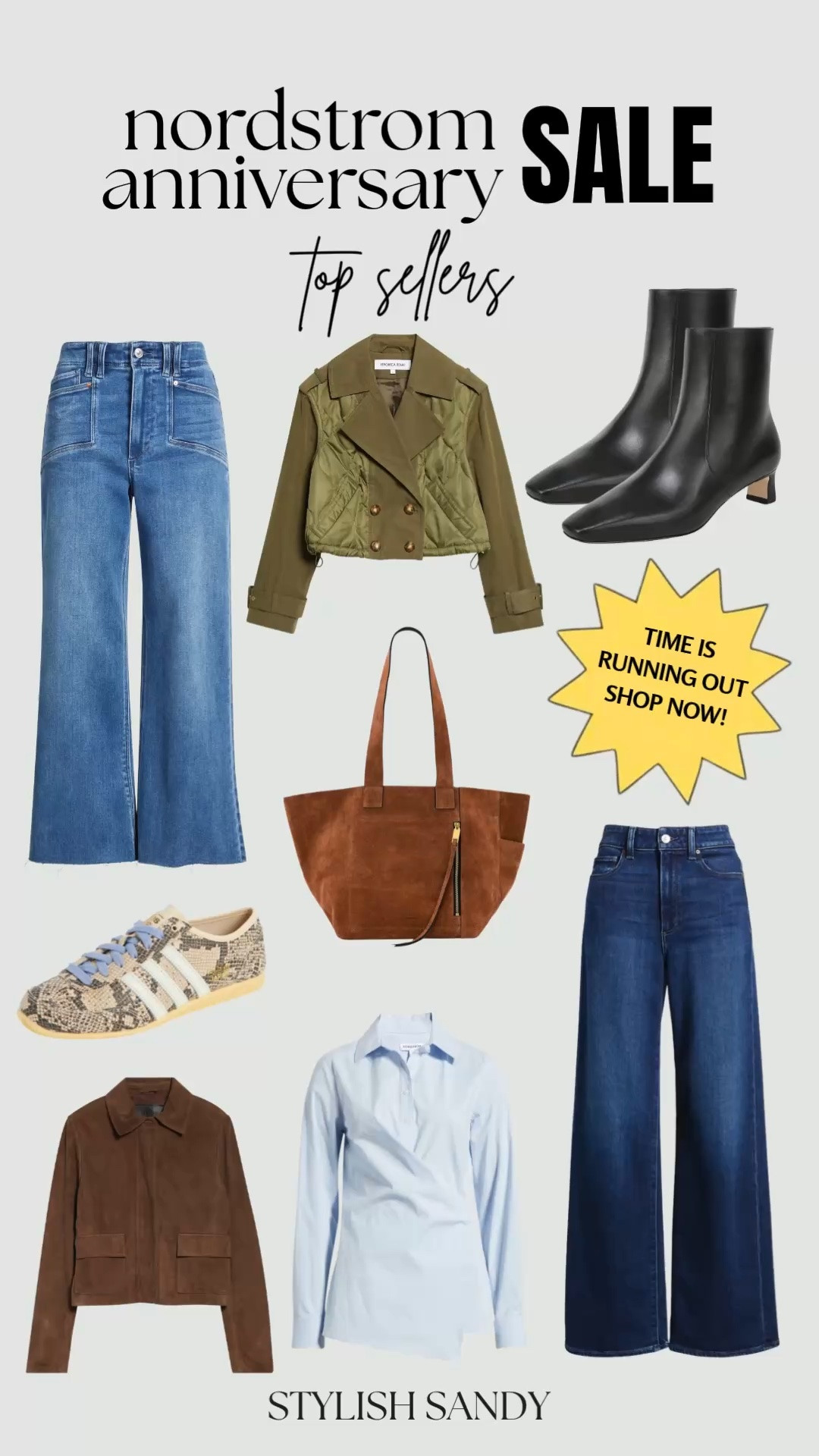 Nordstrom Anniversary Sale top sellers that you can still get on major sale! Sale ends in less than a week, time is running out! Must-have denim, shoes, jackets, tops and bags!

#LTKSaleAlert #LTKootd #LTKOver40