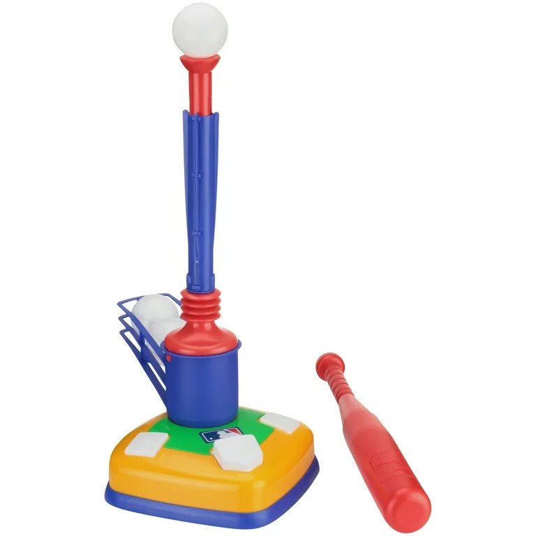 Franklin Sports Kids Teeball Tee + Pitching Machine - Super Star Batter | Walmart (US)