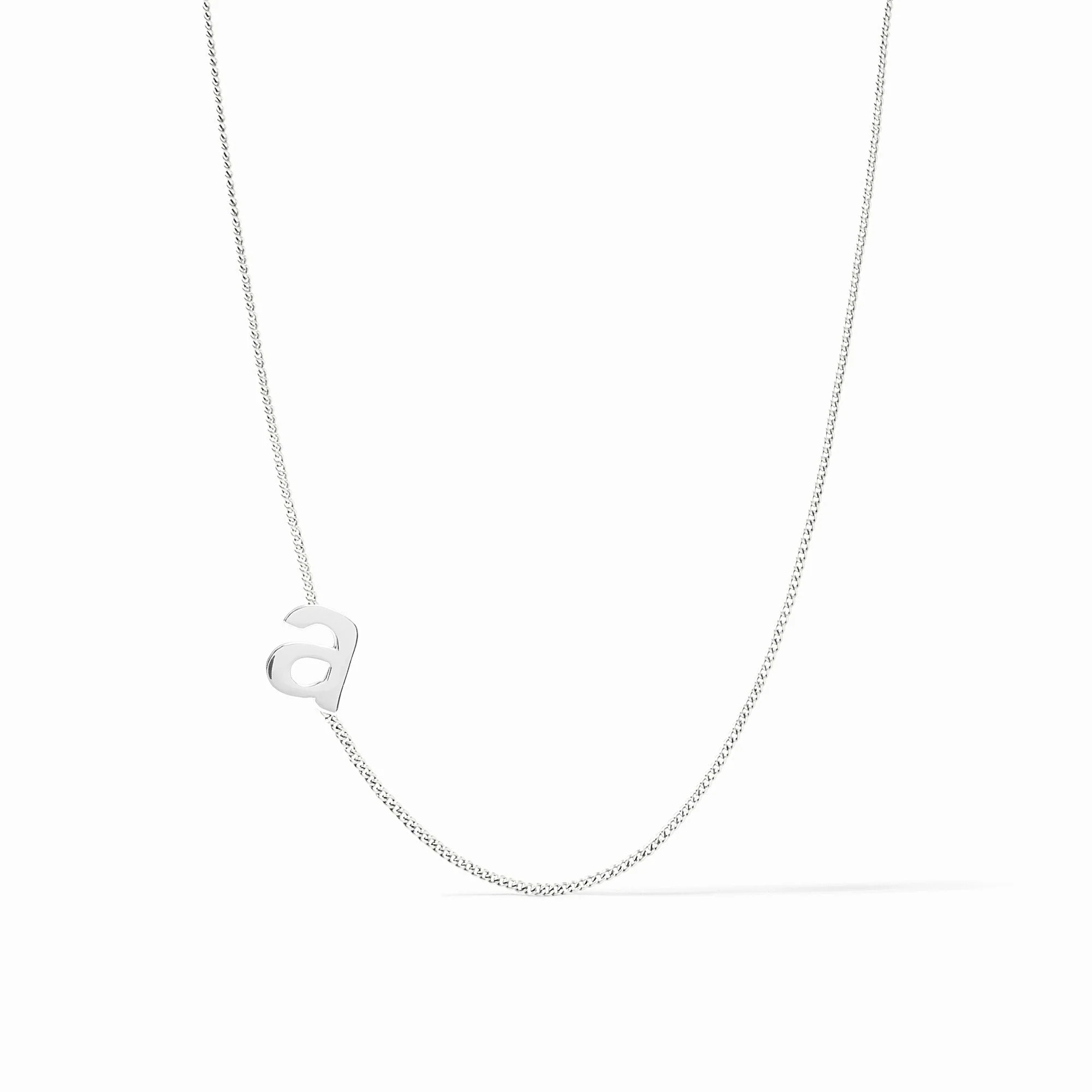 Initial Delicate Silver Necklace | Julie Vos