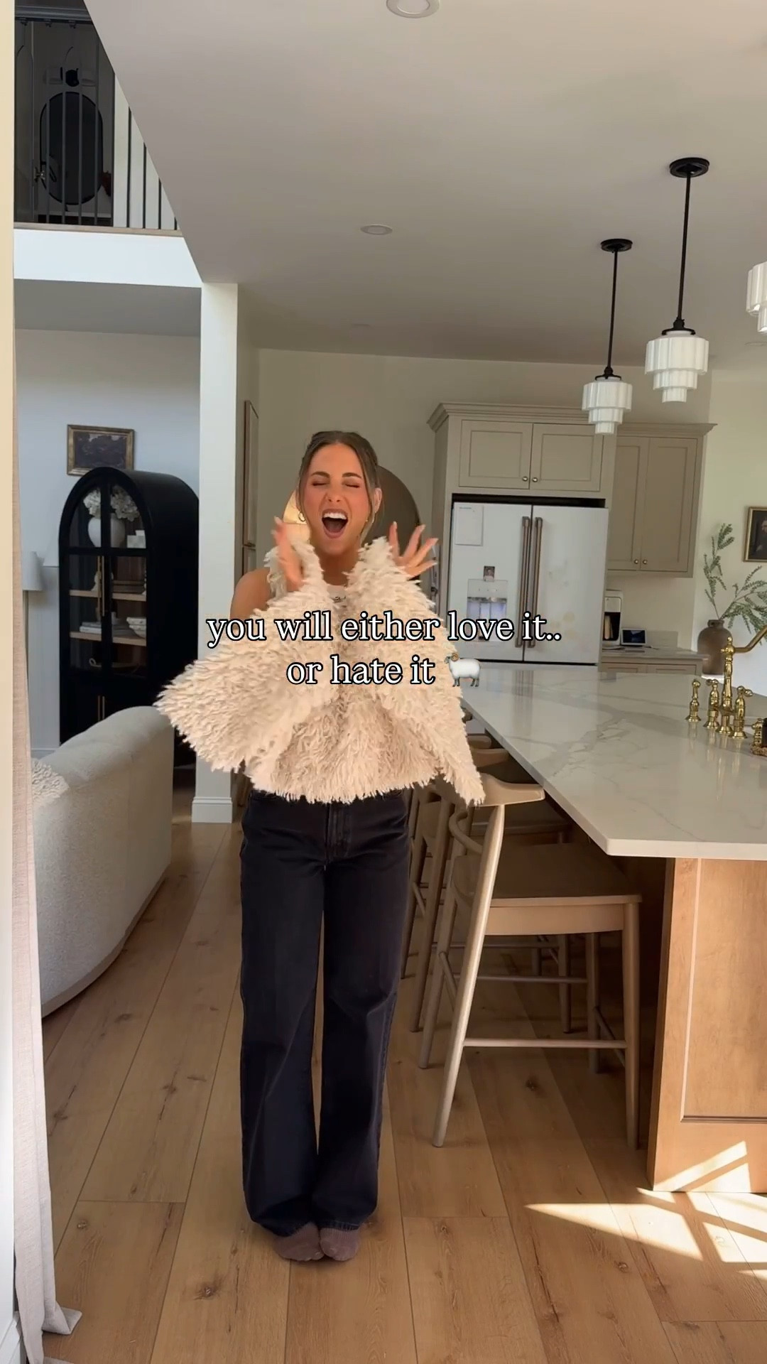 XS in the top & 25 in jeans! Do you love it?! 

#LTKmomlife #LTKootd #LTKFindsUnder100