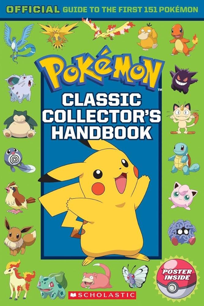 Classic Collector's Handbook: An Official Guide to the First 151 Pokémon (Pokémon) | Amazon (US)