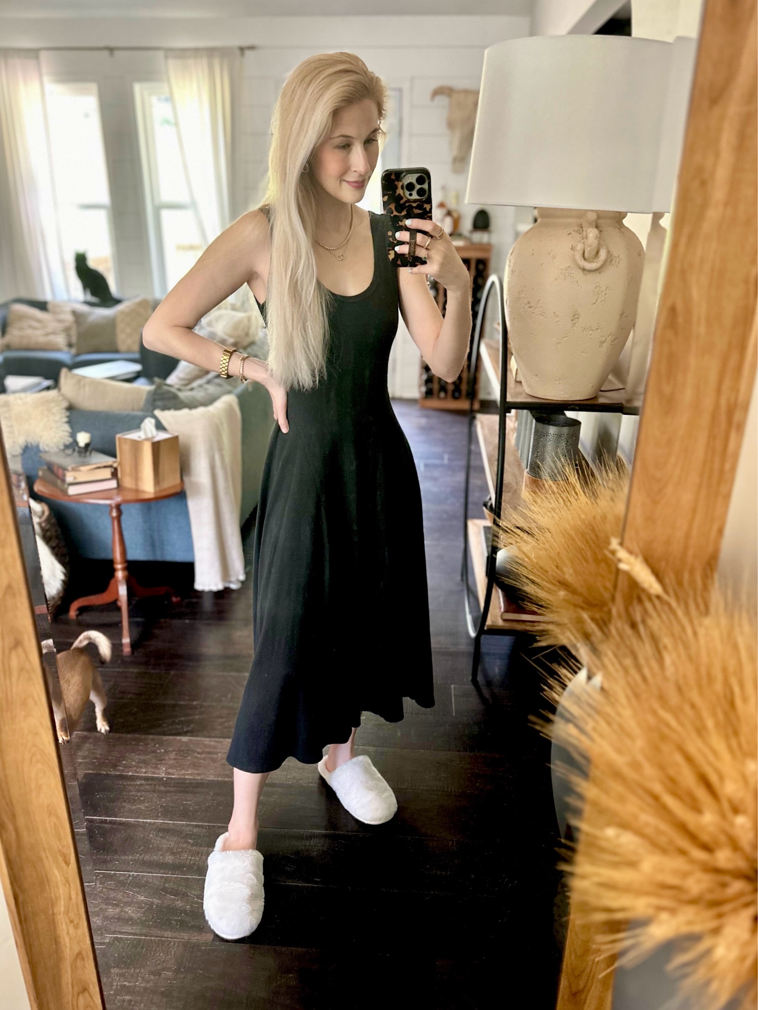 Todays look-Dress is vintage Norma Kamali linked similar options

Black midi dress | black maxi dress | drool waist dress | slippers | summer outfit | black dress 

#LTKStyleTip #LTKFindsUnder50 #LTKFindsUnder100