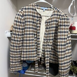 ANTONIO MELANI X JENNIFER SUMKO ISABELLA CHECKERED JACKET | Poshmark