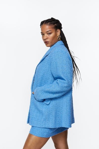 Double-breasted Bouclé Jacket | H&M (US + CA)