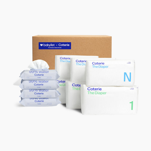 Coterie Newborn Diaper & Wipes Starter Bundle | Babylist