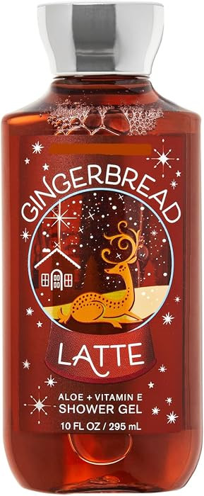 White Barn GINGERBREAD LATTE Shower Gel 10 Fluid Ounce | Amazon (US)
