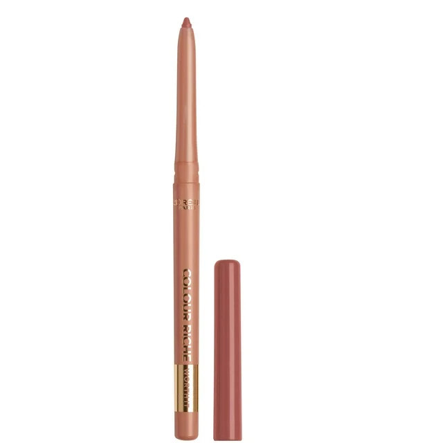 L'Oreal Paris Colour Riche Lip Liner Pencil, Creamy Lip Liner, Worth It, 0.01 oz | Walmart (US)