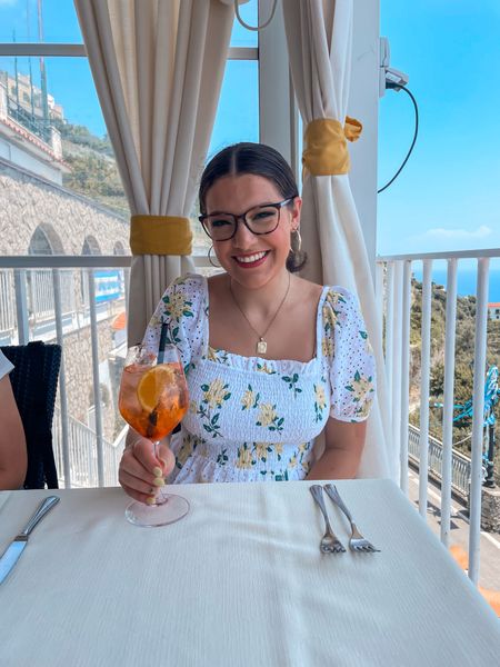 Italy outfit, Amalfi coast outfit, Draper James dress, summer dress, summer style, European style, affordable fashion, travel outfit

#LTKstyletip #LTKtravel #LTKSeasonal