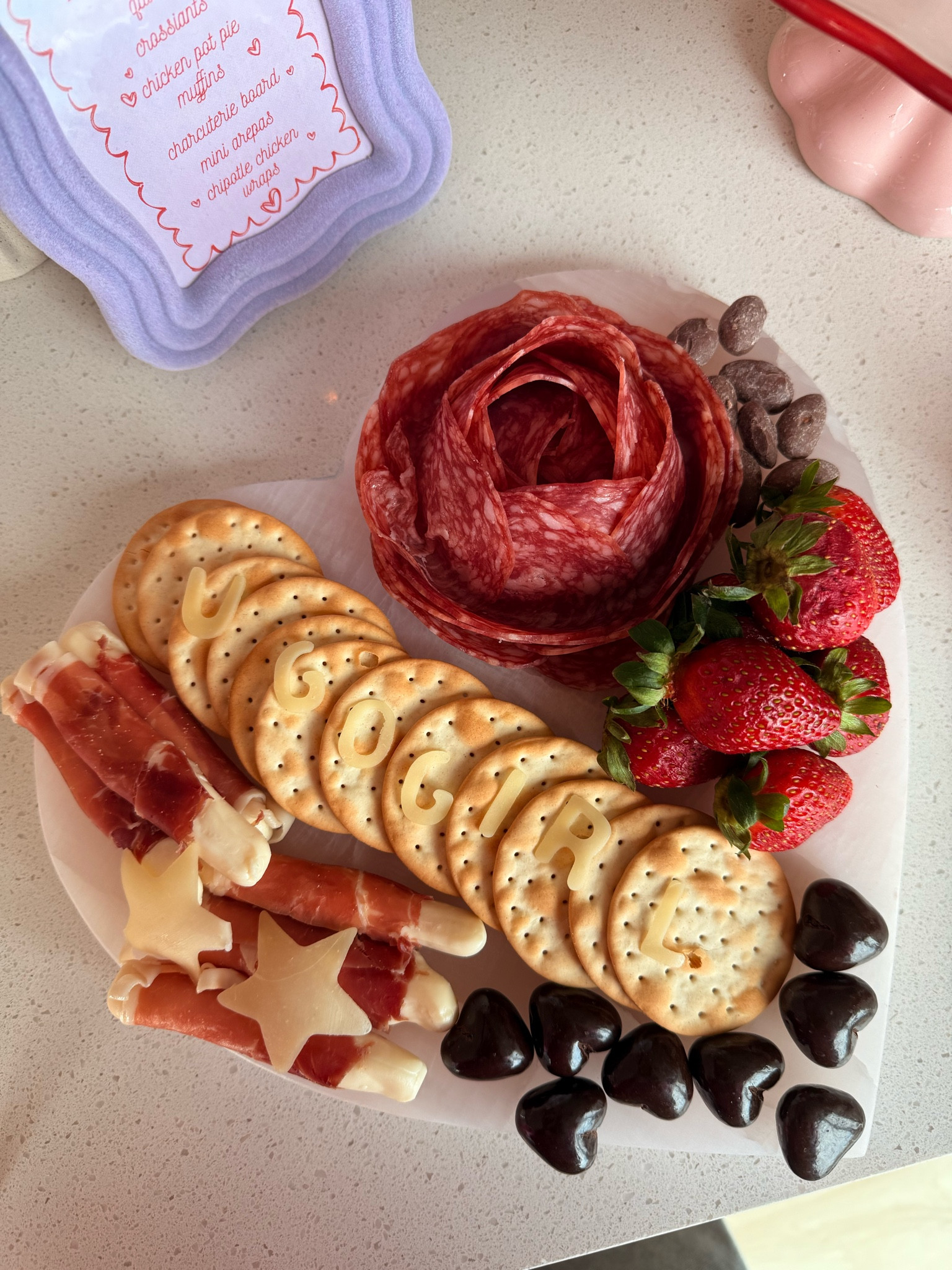 Galentine’s charcuterie board 

#LTKSeasonal #LTKParties #LTKMostLoved