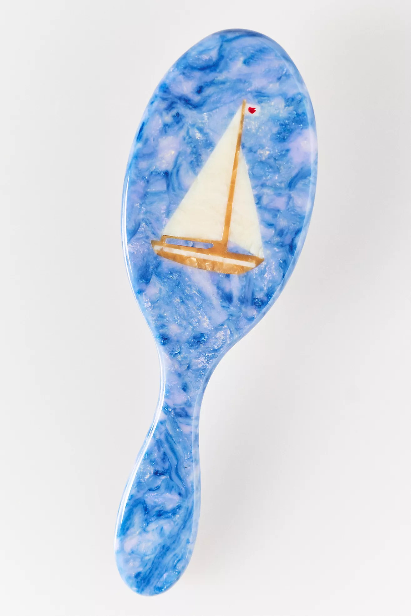 Solar Eclipse Handpainted Acetate Hair Brush | Anthropologie (US)