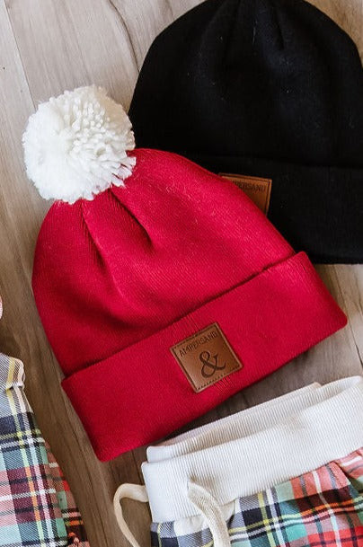 Ampersand Pom Beanie - Holiday | Mindy Mae's Market