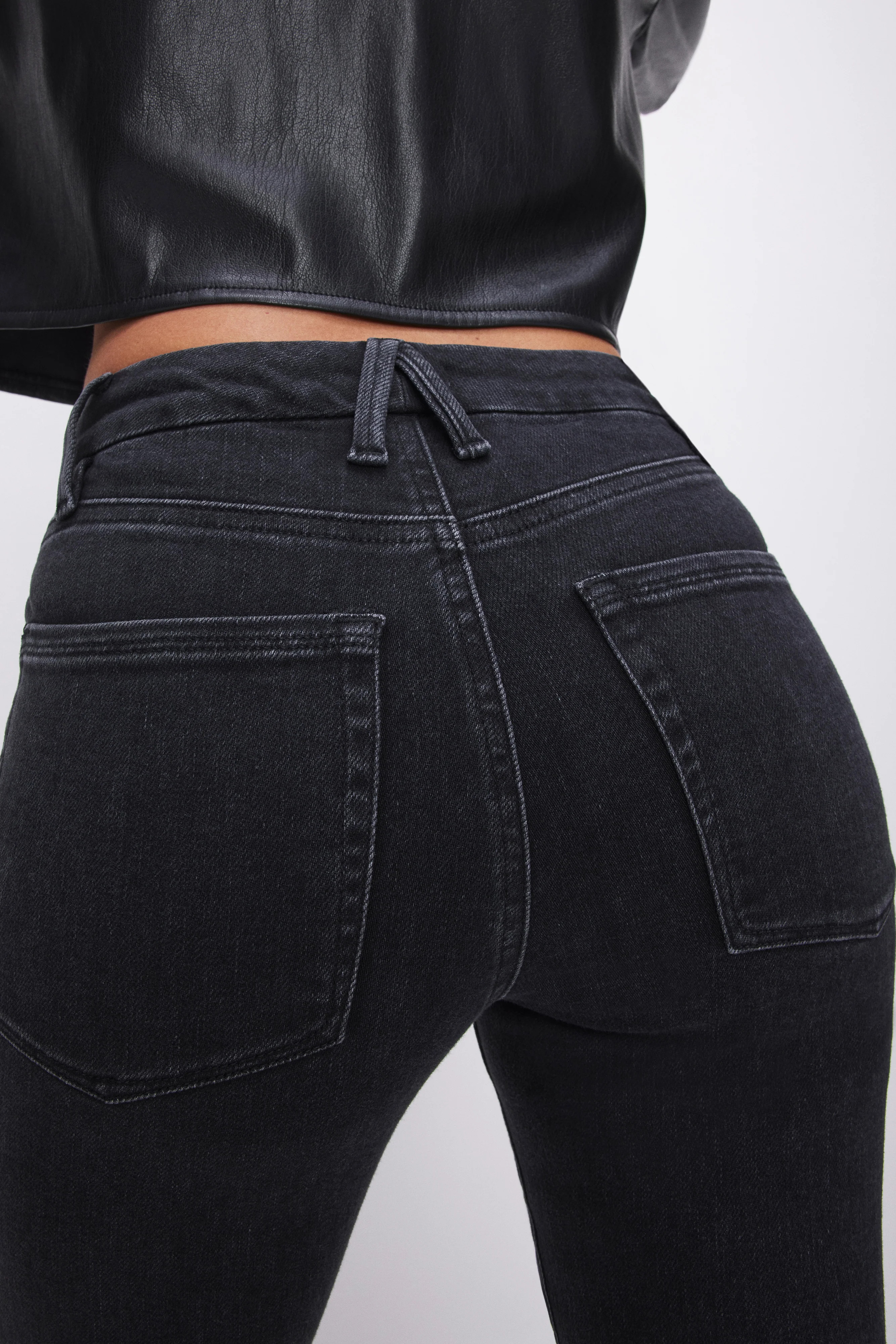 GOOD CLASSIC SLIM BOOTCUT JEANS | Good American