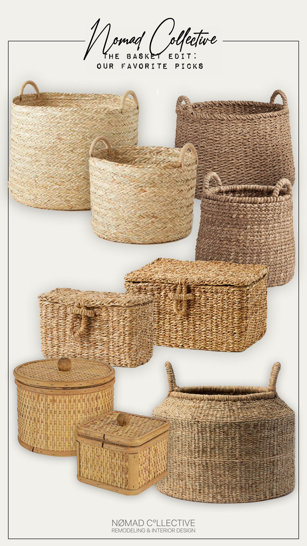 These woven baskets are our top picks because of their perfect blend of style, functionality, and quality. Whether you're storing large items or small accessories, these baskets offer the ideal solution with a look that complements any space. 

 #LTKHome #LTKFindsUnder100 #LTKStyleTip