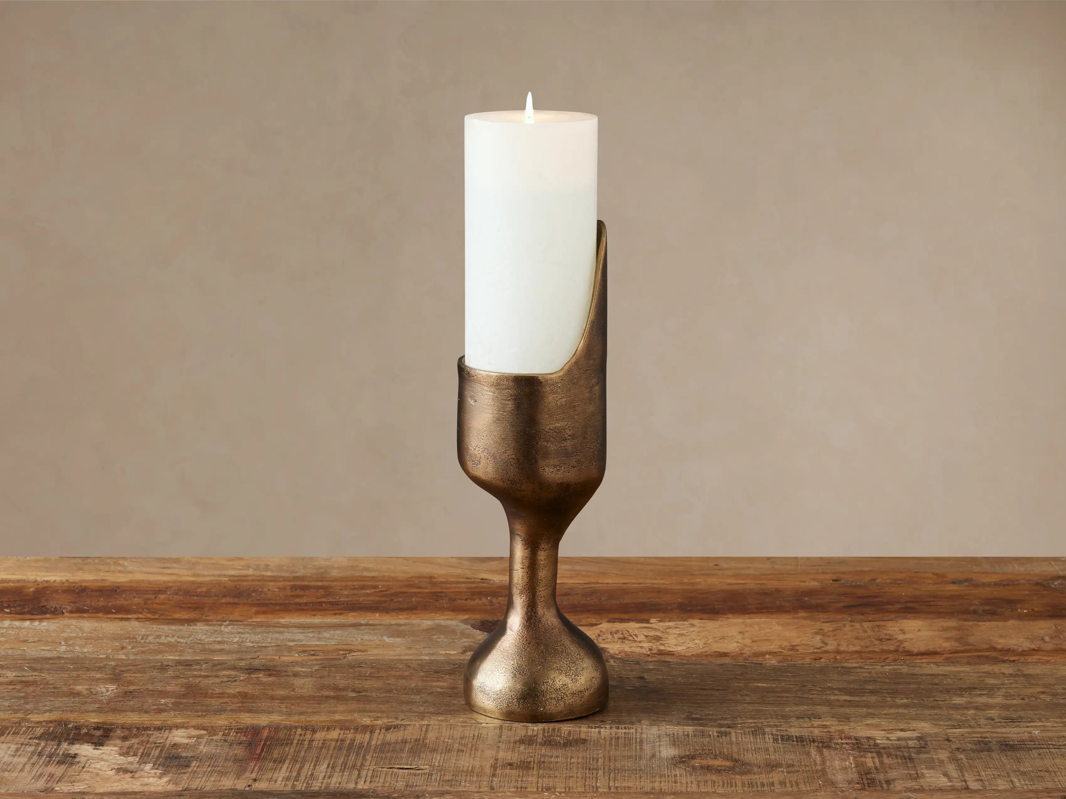 Myles Pillar Holder | Arhaus