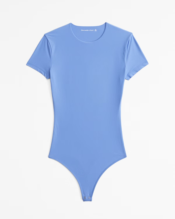 Soft Matte Seamless Tee Bodysuit | Abercrombie & Fitch (US)