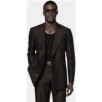Suitsupply Dark Brown Tailored Fit Milano Suit | Suitsupply (US)
