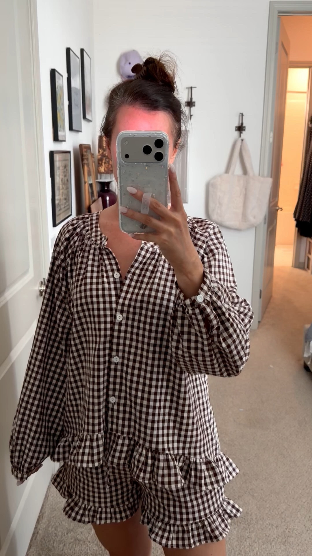 Gingham set // matching set // Amazon // under $100 // pjs // Amazon finds // summer set // comfy outfit // ootd // cozy

#LTKActive #LTKSaleAlert #LTKootd