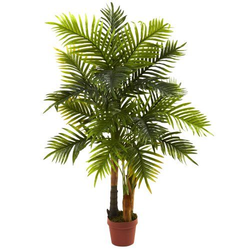 Nearly Natural 5424 4ft. Areca Palm Tree (Real Tou… | Amazon (US)