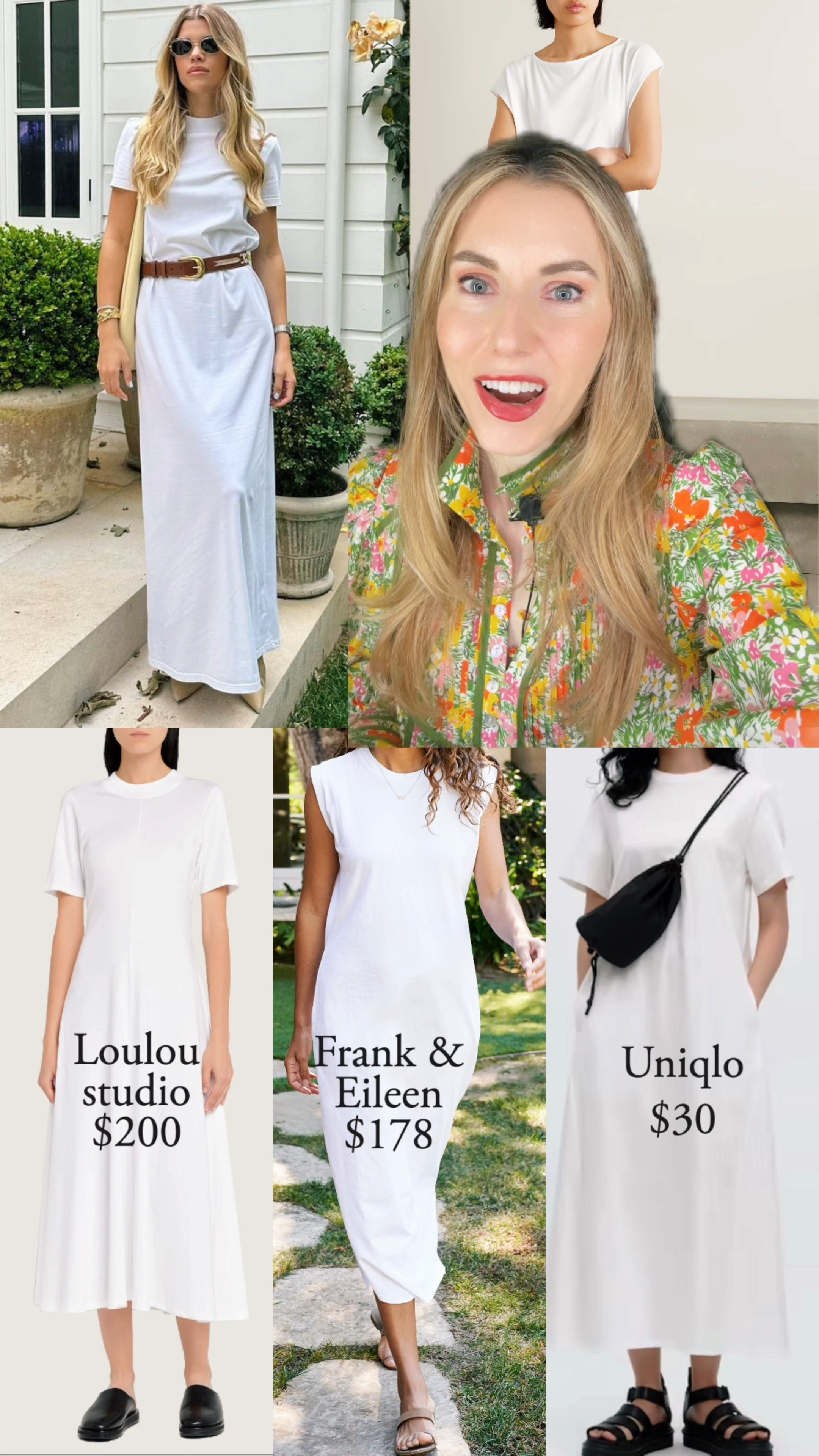 Sofia Richie’s Dolores dress from The Row is sold out. Fortunately, we’ve got some really great alternatives. If you’ve got a larger bust, consider the sleeveless dress, skip the belt, and add a long necklace  

#LTKFind #LTKstyletip