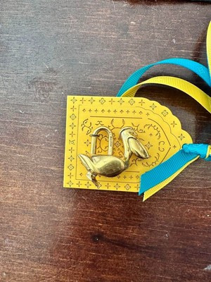 Hermes Cadena Animal Pelican 1992 Charm Keychain Used  | eBay | eBay US