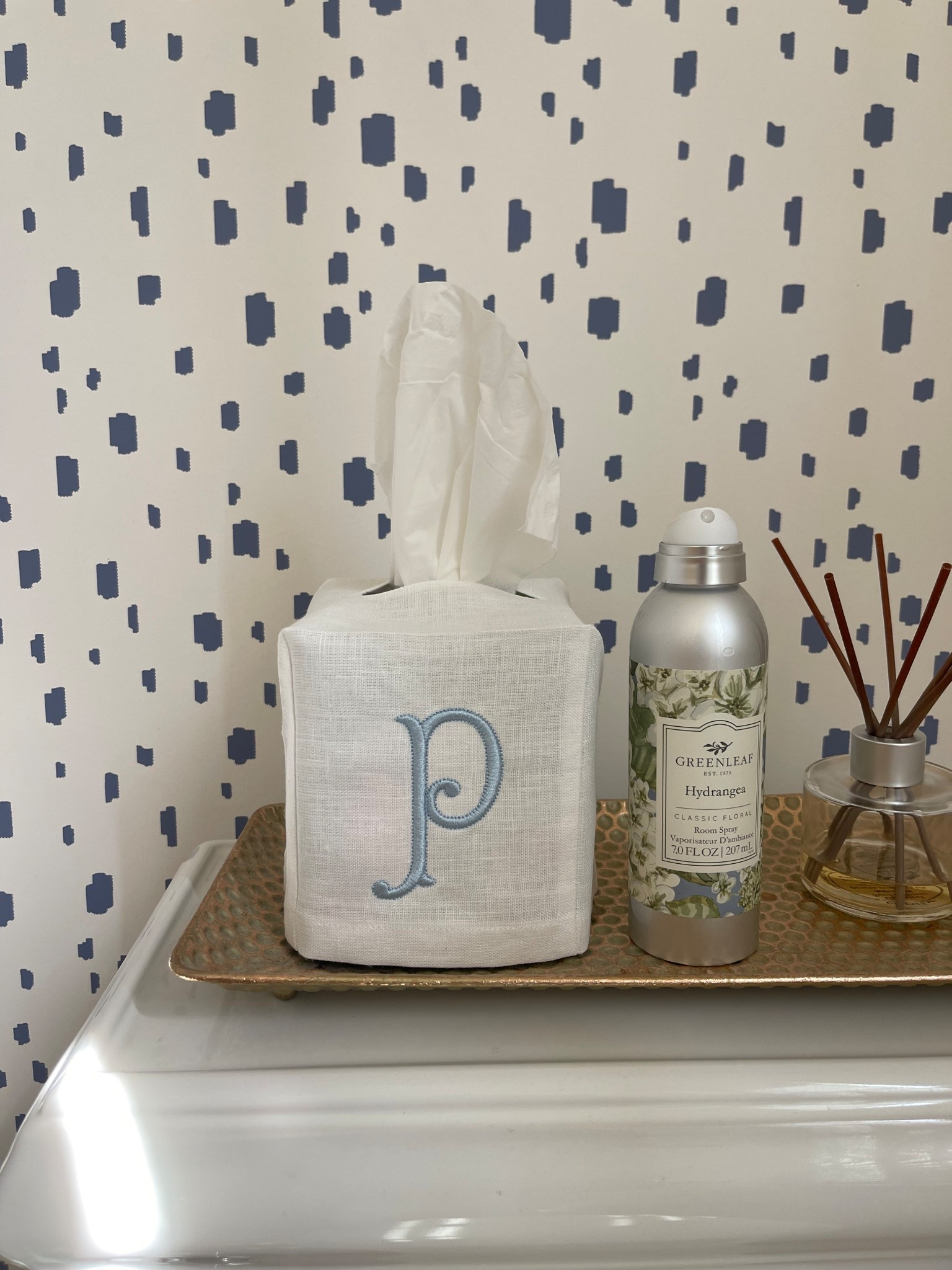 Might have been sick - but at least the tissue box is pretty! 🤭🤍

#LTKHome