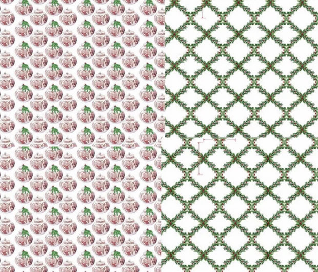 Reversible Red Ginger Jar and Trellis Gift Wrap | The Enchanted Home