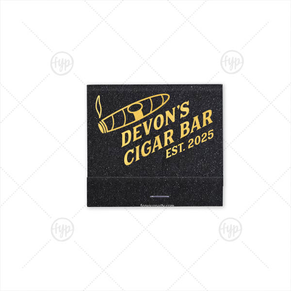 Cigar Bar Match | ForYourParty