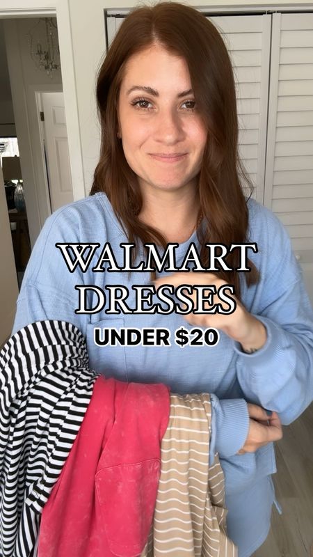 Walmart Dresses under $20! 🙌🏼 I will be grabbing these easy styles all spring and summer long! 

Follow me for more affordable fashion and Walmart finds!

Wearing:
Tan- small
Pink- small
Black/white- smalll

#LTKfindsunder50 #LTKstyletip #LTKSeasonal