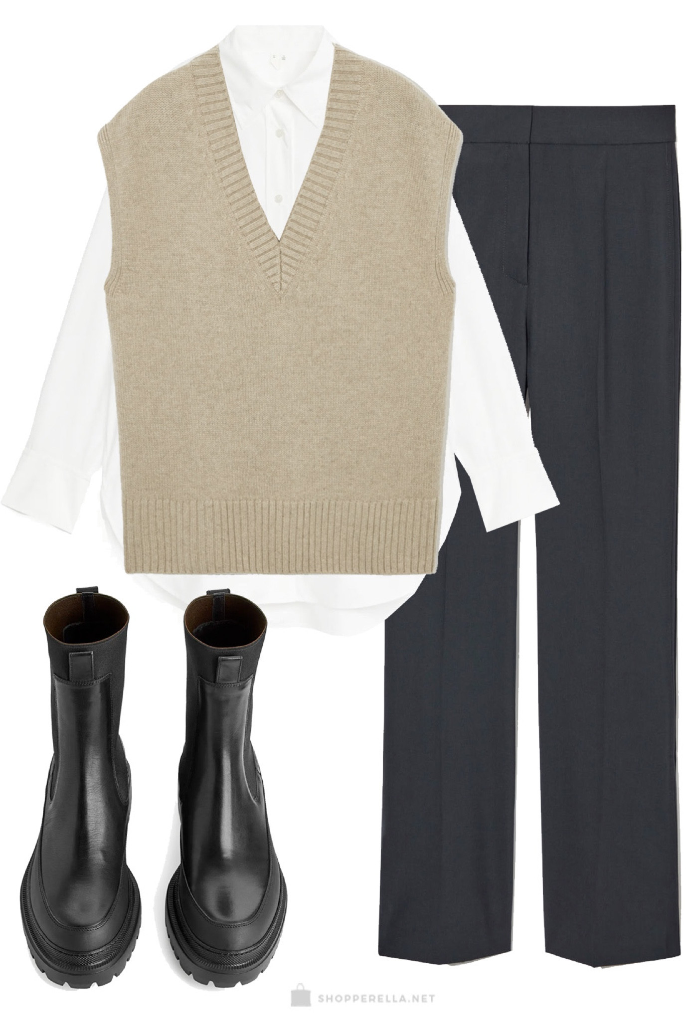 Knitted vest winter outfit of the day 🤎✨winter | outfit | ootd | knit | vest | knitted | knitwear | denim | black boots | white shirt | spencer | winter outfit | winter ootd | knit vest | inspiration

#LTKfit #LTKstyletip #LTKSeasonal