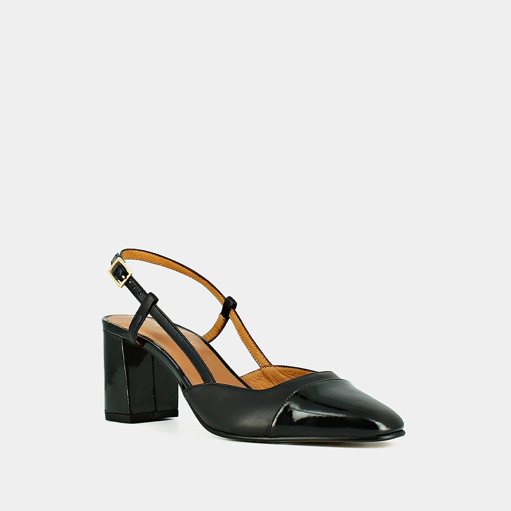 Dhapop Leather High Heels | La Redoute (UK)