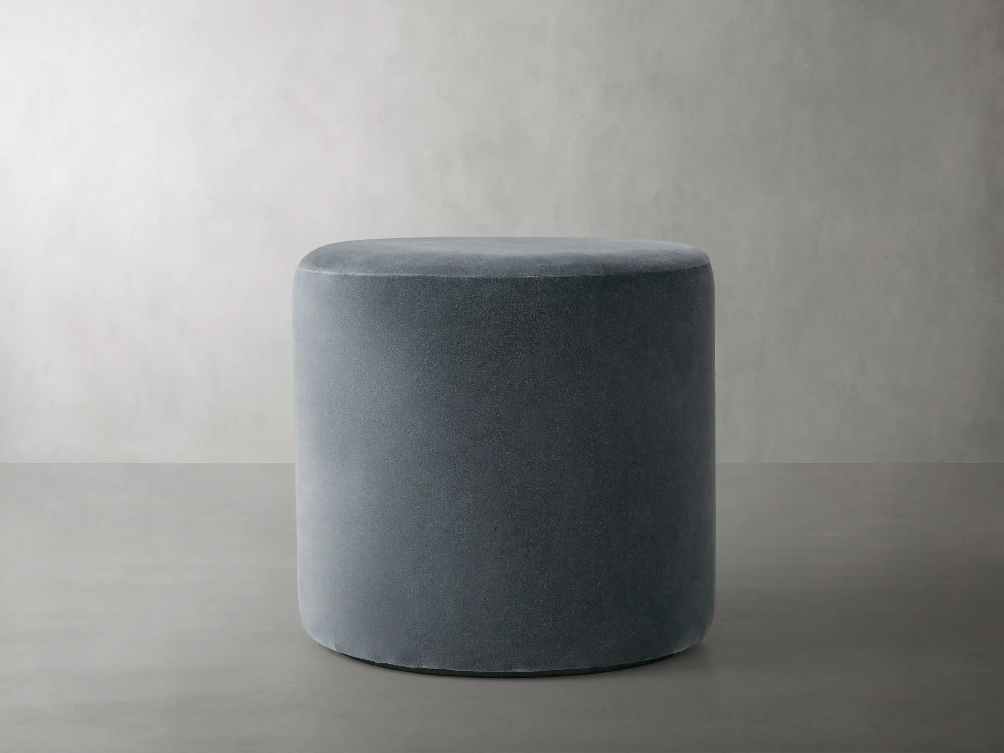 Velvet Round Pouf | Arhaus